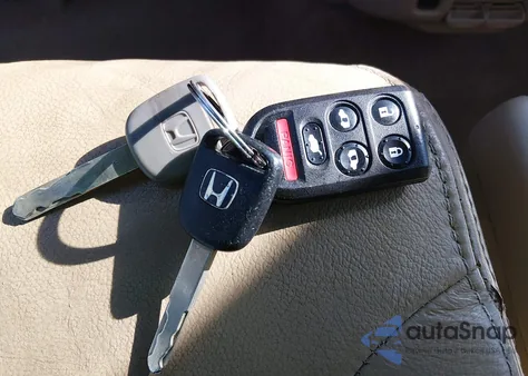 2009 Honda Odyssey Ex-L из США, поврежденный, VIN 5FNRL38719B037770